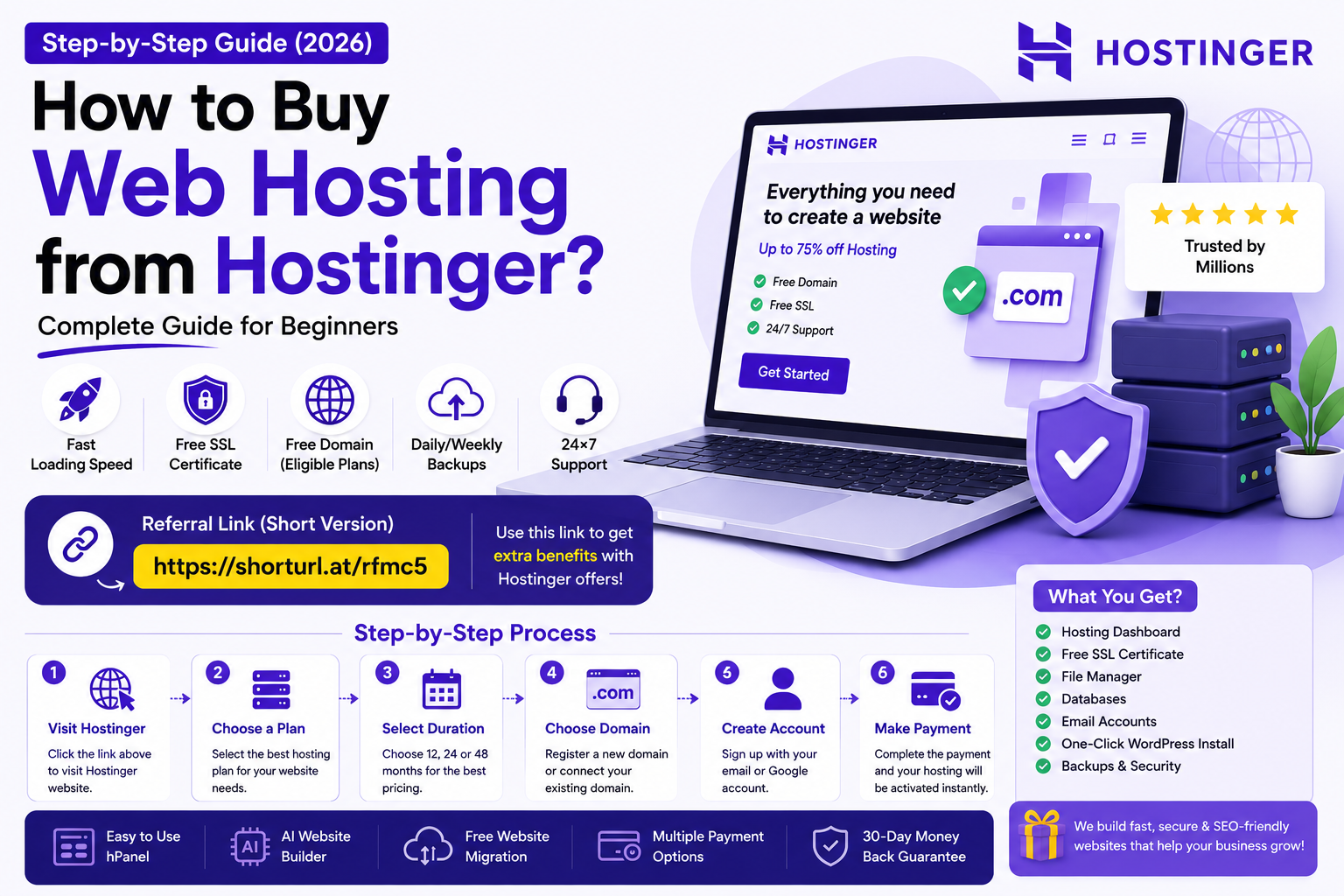 How to Buy Web Hosting from Hostinger? (Step-by-Step Guide 2026)