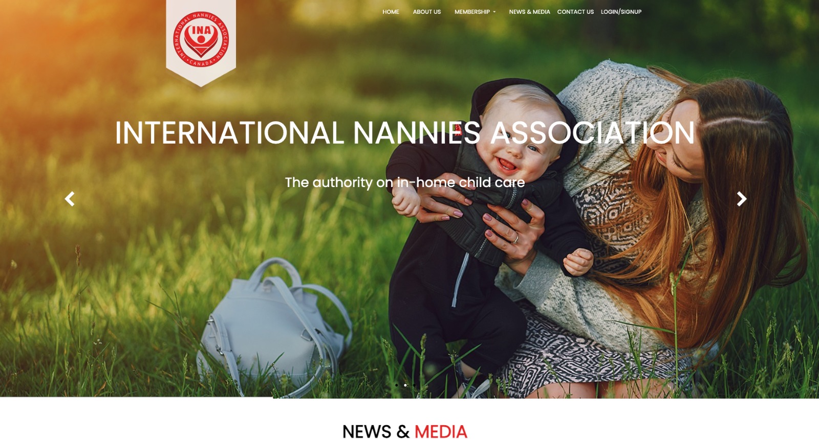Nanny Association Screenshot