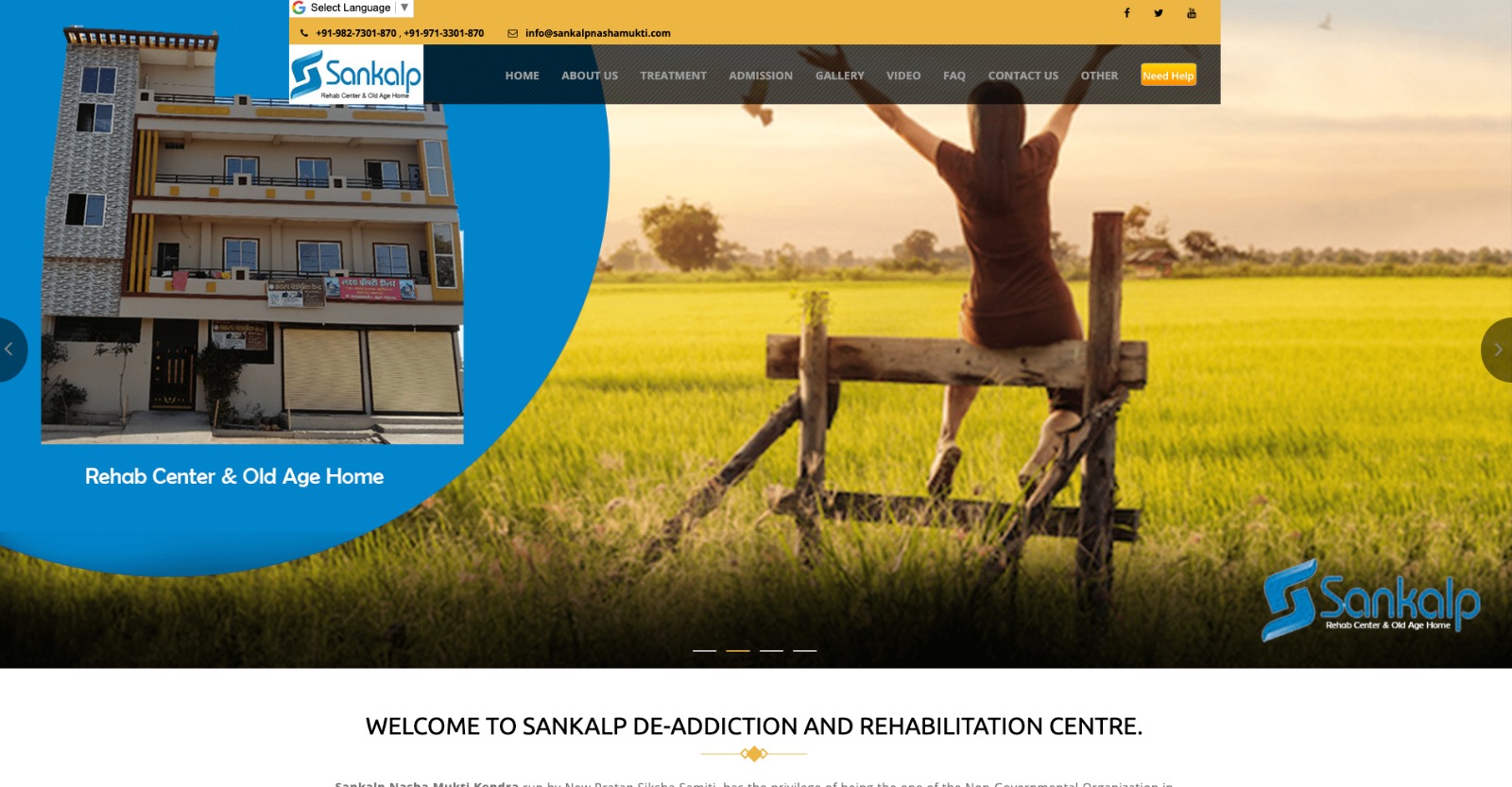 Sankalp Rehabilitation Screenshot