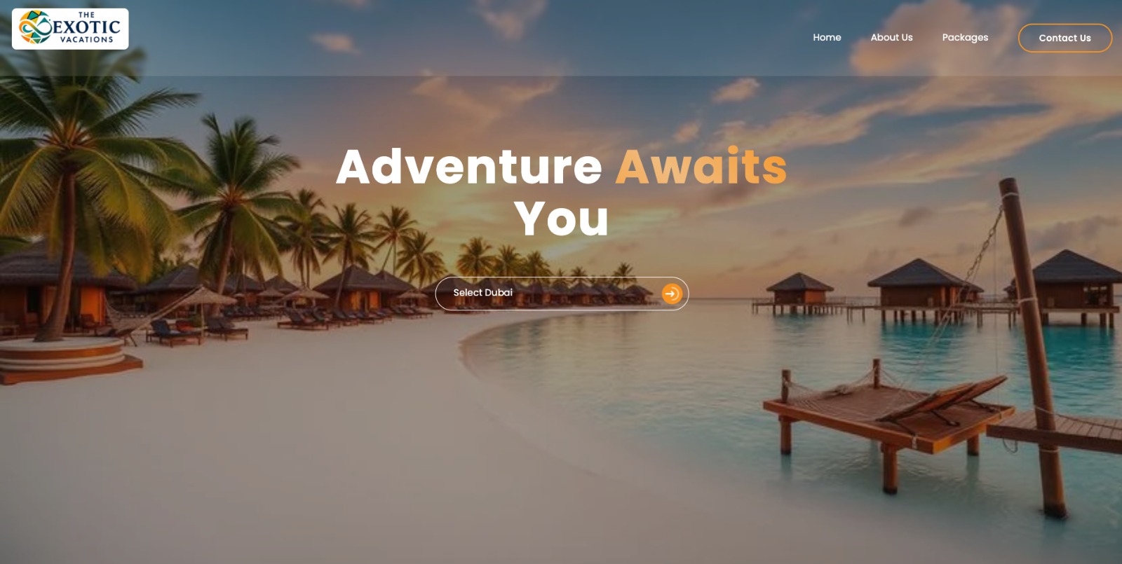 The Exotic Vacations Screenshot