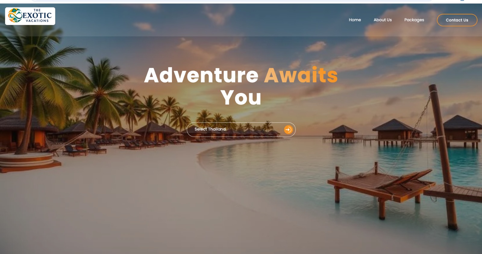 The Exotic Vacations Screenshot
