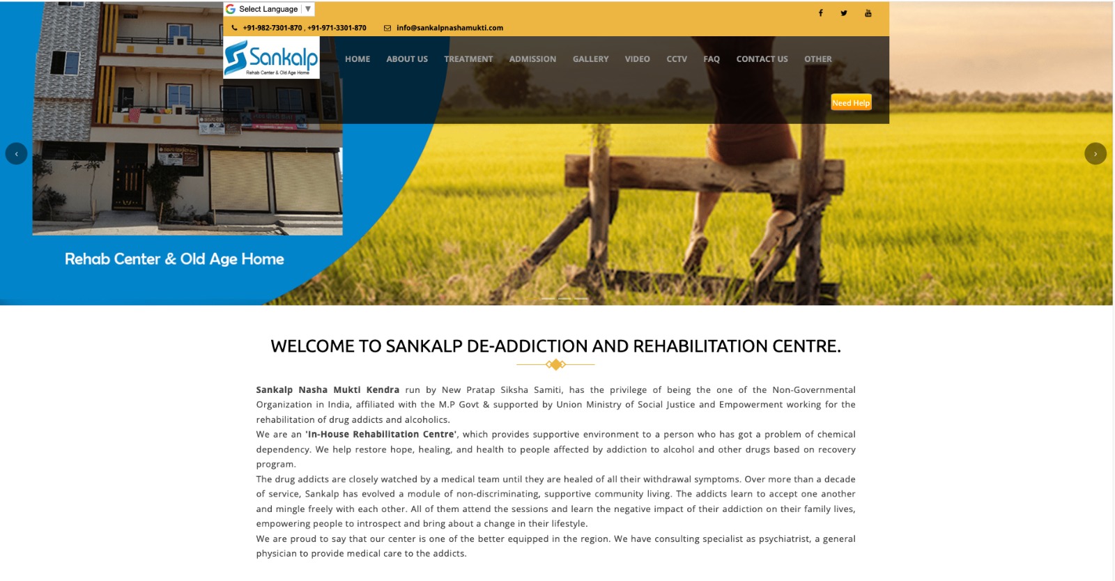 Sankalp Rehabilitation Screenshot