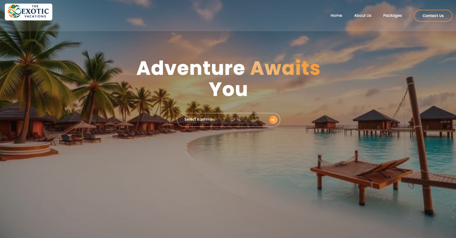 The Exotic Vacations Screenshot